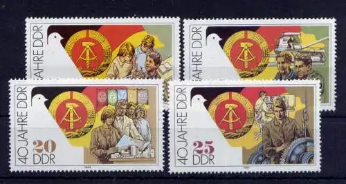 (33220) DDR Nr.3279/82                           **  postfrisch 