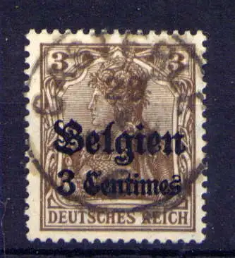 (045) Post in Belgien Nr.1        O  gestempelt