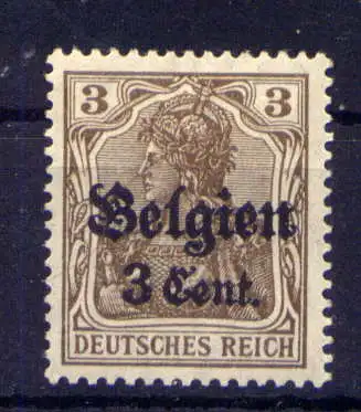 (057) Post in Belgien Nr.11        *  ungebraucht