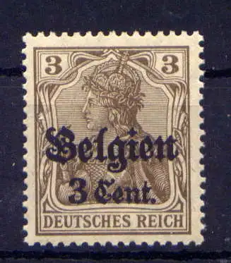 (058) Post in Belgien Nr.11        **  postfrisch