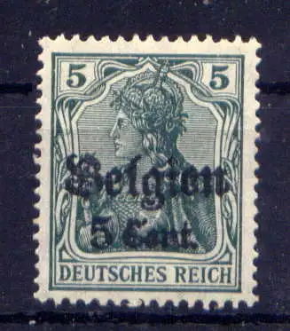 (059) Post in Belgien Nr.12        **  postfrisch