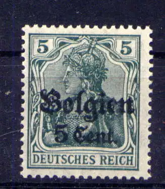 (060) Post in Belgien Nr.12        **  postfrisch