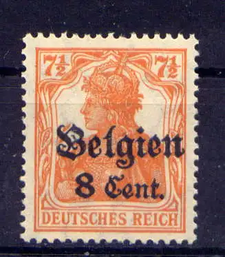 (061) Post in Belgien Nr.13        **  postfrisch