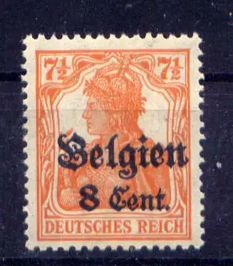 (062) Post in Belgien Nr.13        **  postfrisch