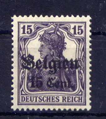 (067) Post in Belgien Nr.16        **  postfrisch