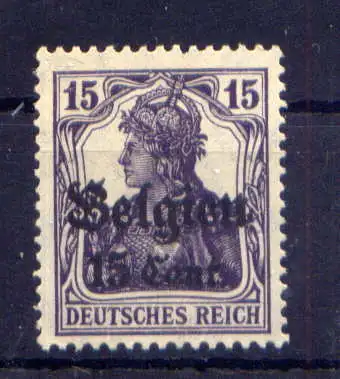 (068) Post in Belgien Nr.16        **  postfrisch