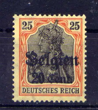 (070) Post in Belgien Nr.17        **  postfrisch