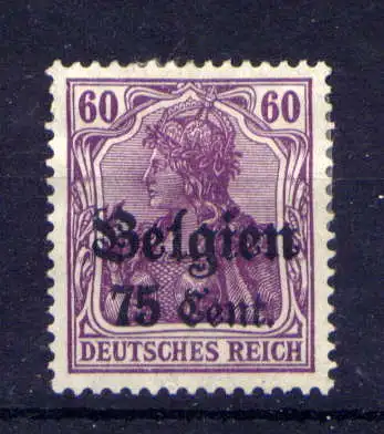 (081) Post in Belgien Nr.21        *  ungebraucht