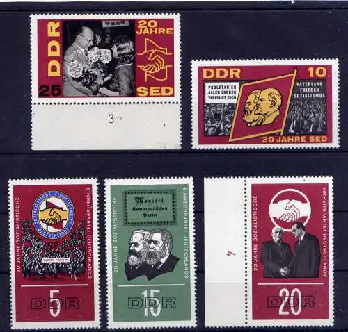 (33401) DDR Nr.1173/7                     **  postfrisch