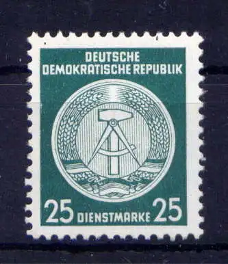 (33446) DDR Dienst Nr.23                        **  postfrisch