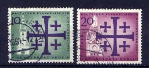 (3080) Berlin West Nr.215/6                 O  gestempelt