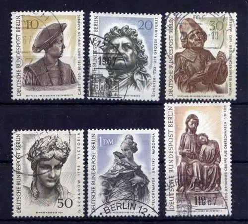 (3094) Berlin West Nr.303/8                 O  gestempelt