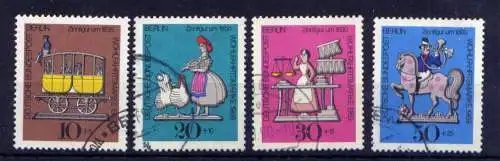 (3115) Berlin West Nr.348/51                 O  gestempelt