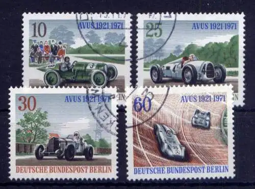 (3131) Berlin West Nr.397/400                 O  gestempelt