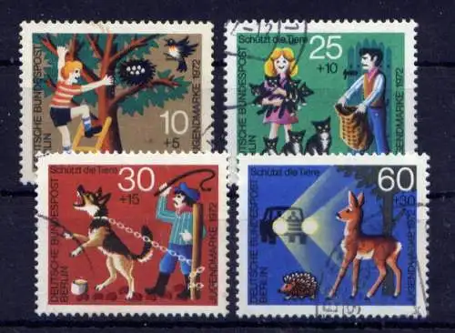 (3137) Berlin West Nr.418/21                 O  gestempelt