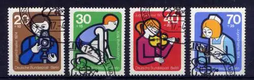 (3162) Berlin West Nr.468/71                 O  gestempelt