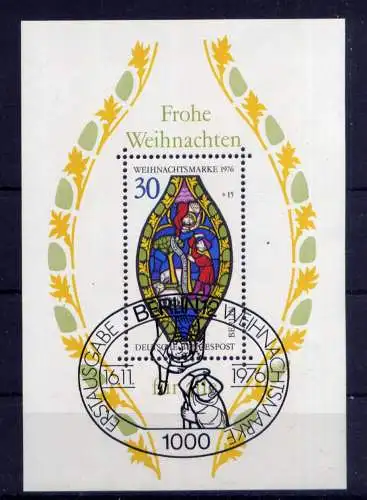 (3195) Berlin West Nr.528 Block 5                 O  gestempelt