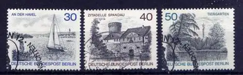 (3196) Berlin West Nr.529/31                 O  gestempelt
