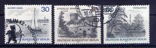 (3197) Berlin West Nr.529/31                 O  gestempelt