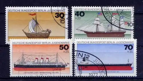 (3202) Berlin West Nr.544/7                 O  gestempelt