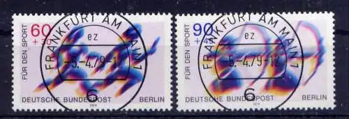 (3223) Berlin West Nr.596/7                 O  gestempelt