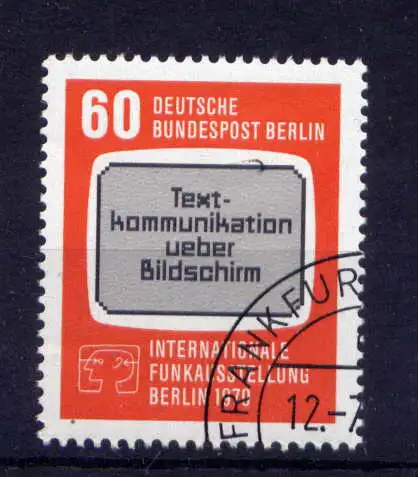 (3225) Berlin West Nr.600                 O  gestempelt