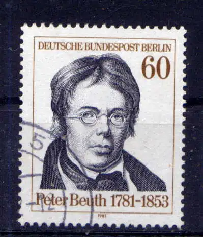 (3249) Berlin West Nr.654                 O  gestempelt