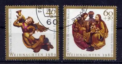 (3269) Berlin West Nr.858/9                 O  gestempelt