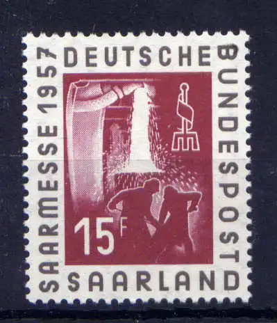 (357) Saarland Nr.400                  **  postfrisch