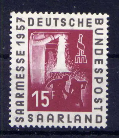 (359) Saarland Nr.400                  **  postfrisch