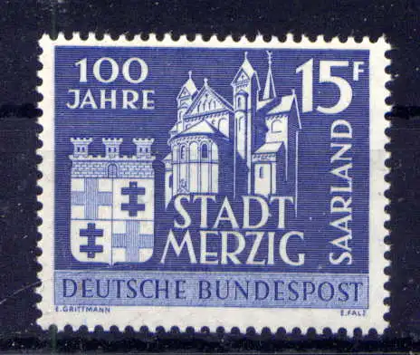 (362) Saarland Nr.401                  **  postfrisch