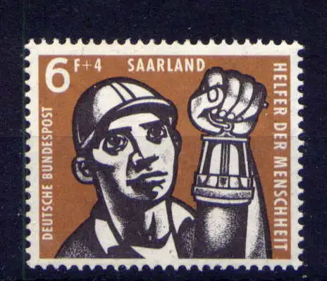 (368) Saarland Nr.404                  **  postfrisch