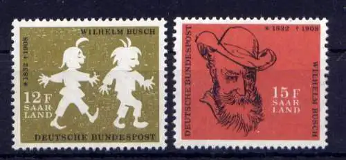 (378) Saarland Nr.429/30                  **  postfrisch