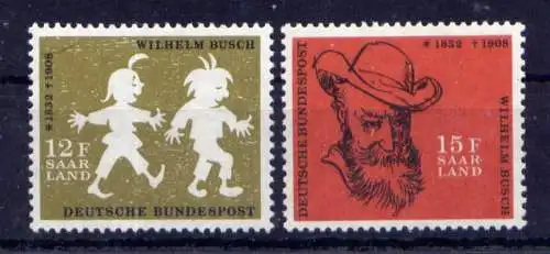 (379) Saarland Nr.429/30                  **  postfrisch