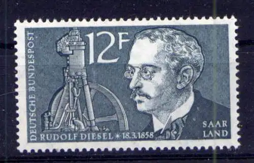 (384) Saarland Nr.432                  **  postfrisch