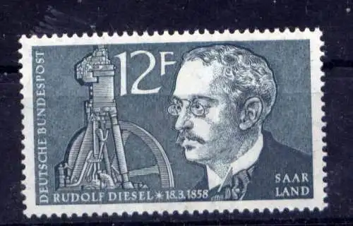 (385) Saarland Nr.432                  **  postfrisch