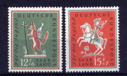 (387) Saarland Nr.433/4                  **  postfrisch