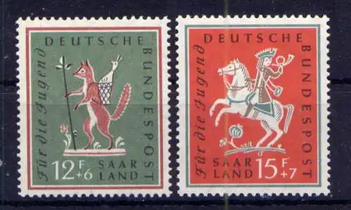 (388) Saarland Nr.433/4                  **  postfrisch