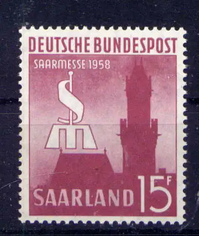 (390) Saarland Nr.435                  **  postfrisch