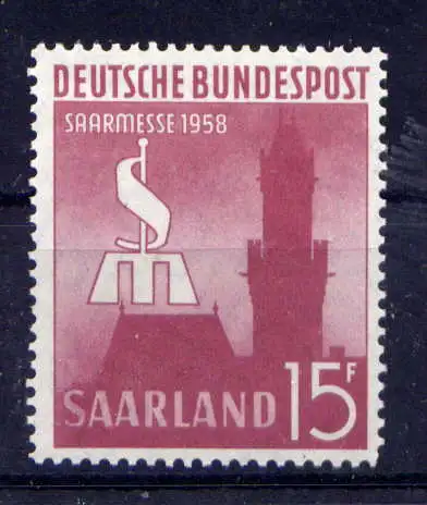 (391) Saarland Nr.435                  **  postfrisch