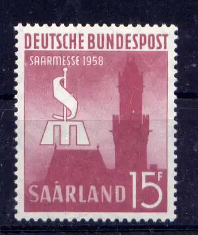 (392) Saarland Nr.435                  **  postfrisch