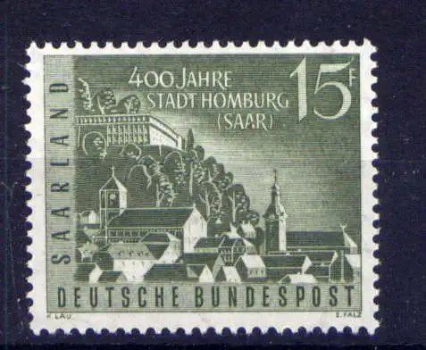 (393) Saarland Nr.436                  **  postfrisch