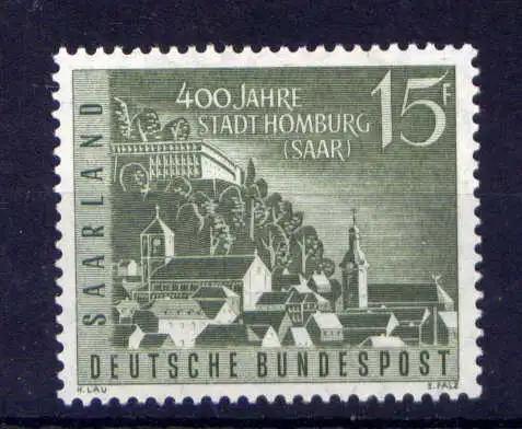 (394) Saarland Nr.436                  **  postfrisch