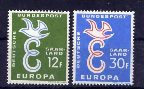 (400) Saarland Nr.439/40                  **  postfrisch