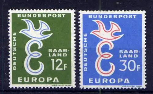 (401) Saarland Nr.439/40                  **  postfrisch