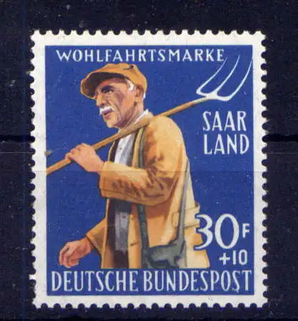 (406) Saarland Nr.444                  **  postfrisch