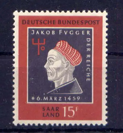 (408) Saarland Nr.445                  **  postfrisch