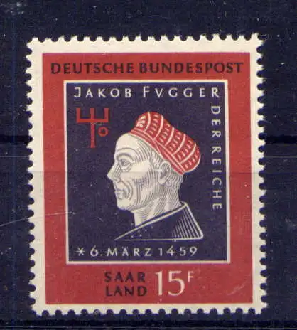 (409) Saarland Nr.445                  **  postfrisch