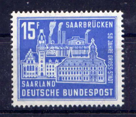(411) Saarland Nr.446                  **  postfrisch