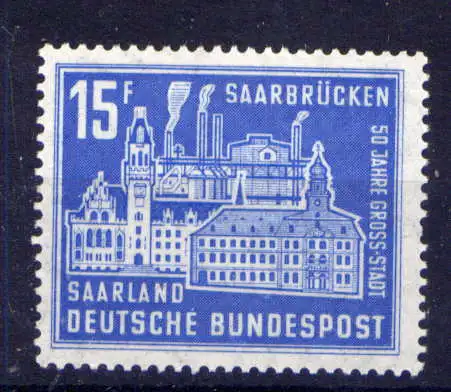 (412) Saarland Nr.446                  **  postfrisch